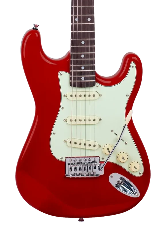 SX ¾ Size Electric Guitar - Candy Apple Red