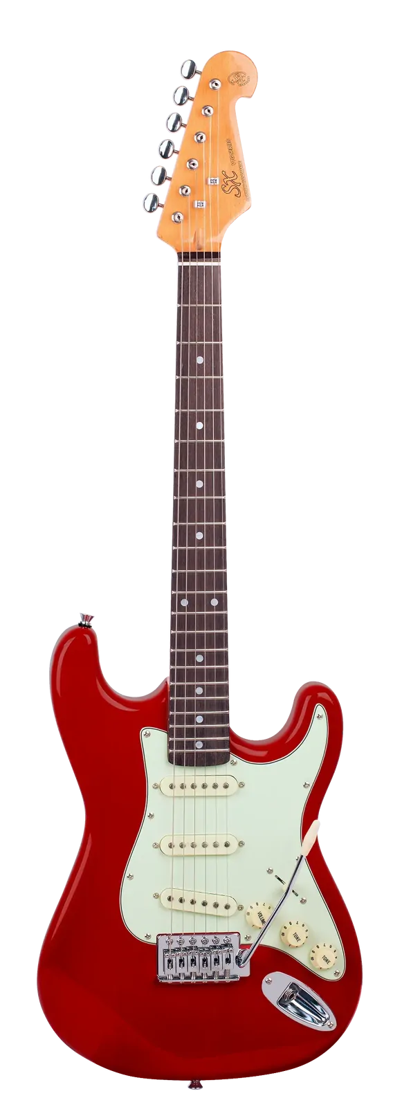 SX ¾ Size Electric Guitar - Candy Apple Red