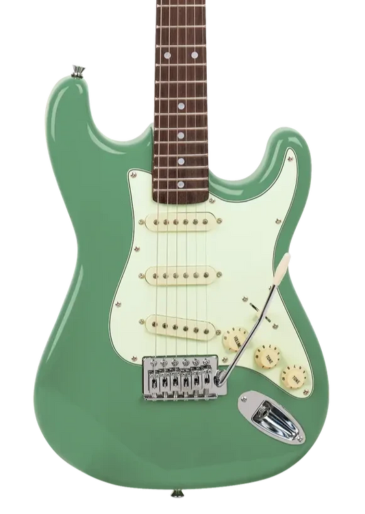 SX ¾ Size Electric Guitar - Electric Green