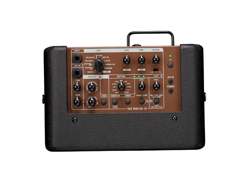 Vox Mini Go 3" Battery Powered Amplifier Brown