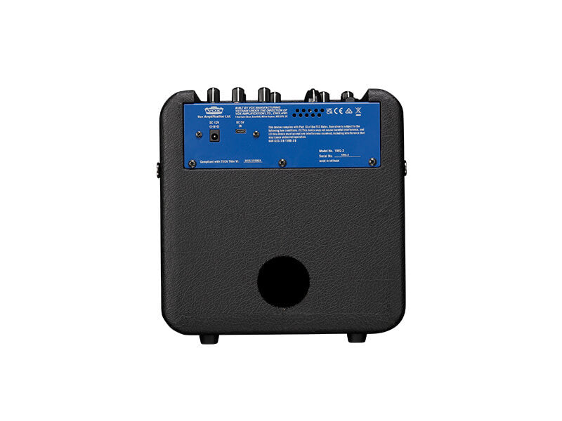 Vox Mini Go 3" Battery Powered Amplifier Blue