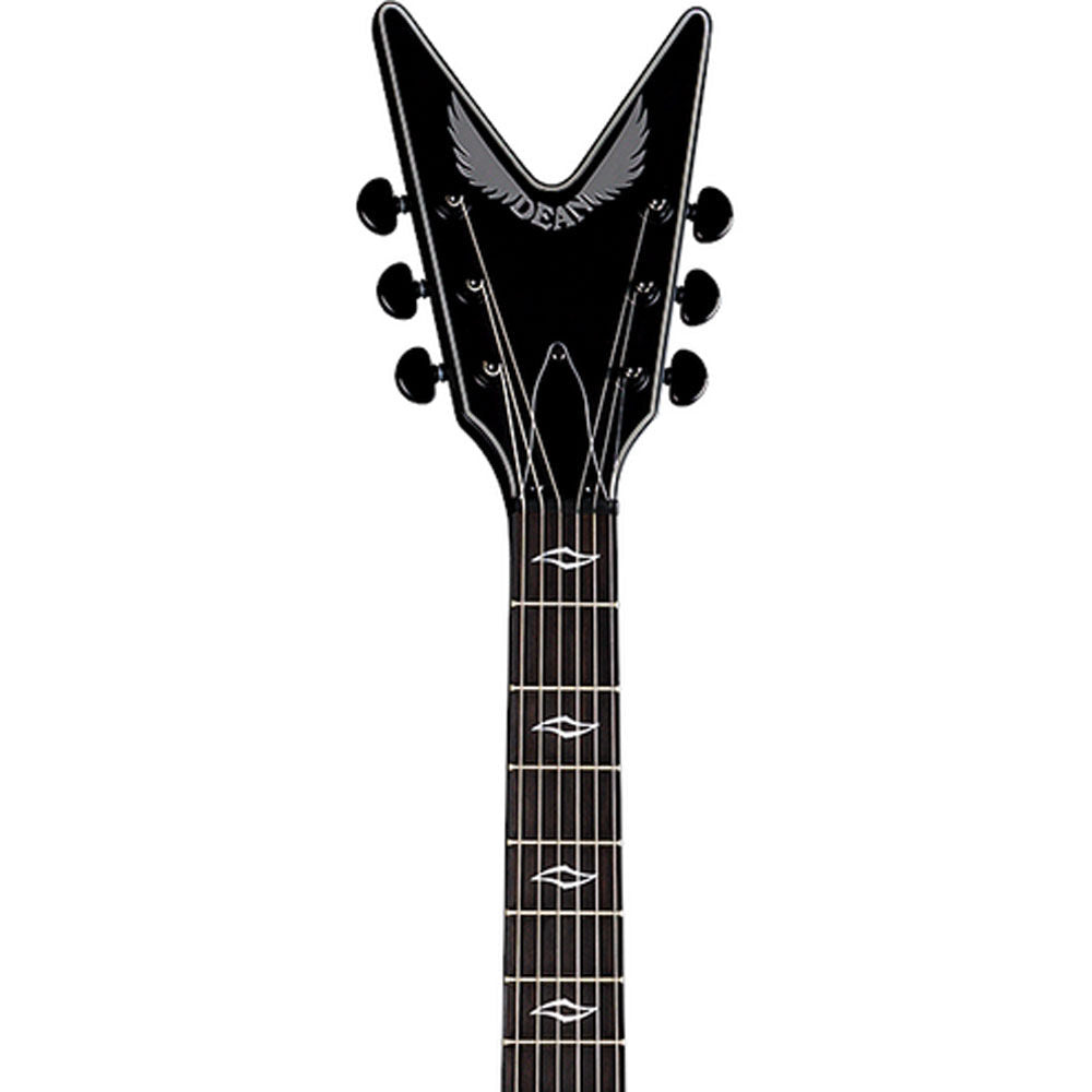 Dean V Select Fluence Electric Guitar - Black Satin