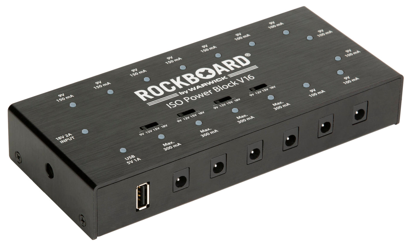 Warwick Rockboard Iso Power Block V16