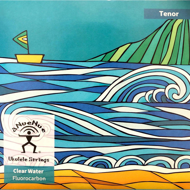 Anuenue Clear Water Fluorocarbon Ukulele Strings - Tenor