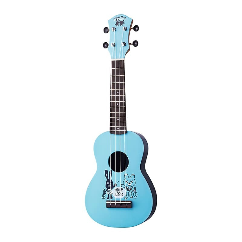 Anuenue U900 Soprano Ukulele w/ Gig Bag - Blue