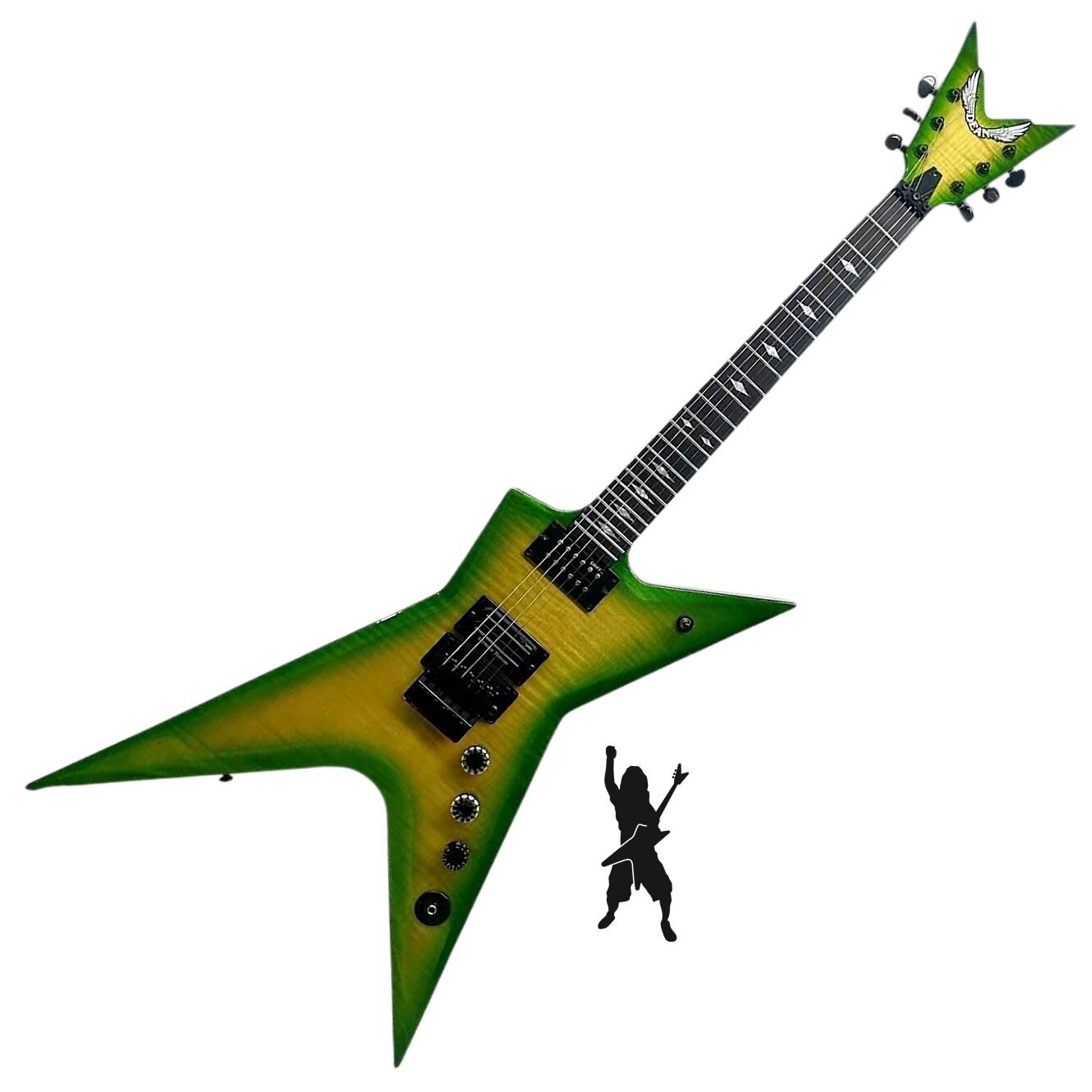 Dean Stealth Floyd FM w/Case - Dime Slime