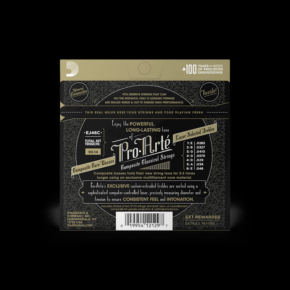 D'Addario EJ46C Pro Arte Classical Composite Core - Hard Tension