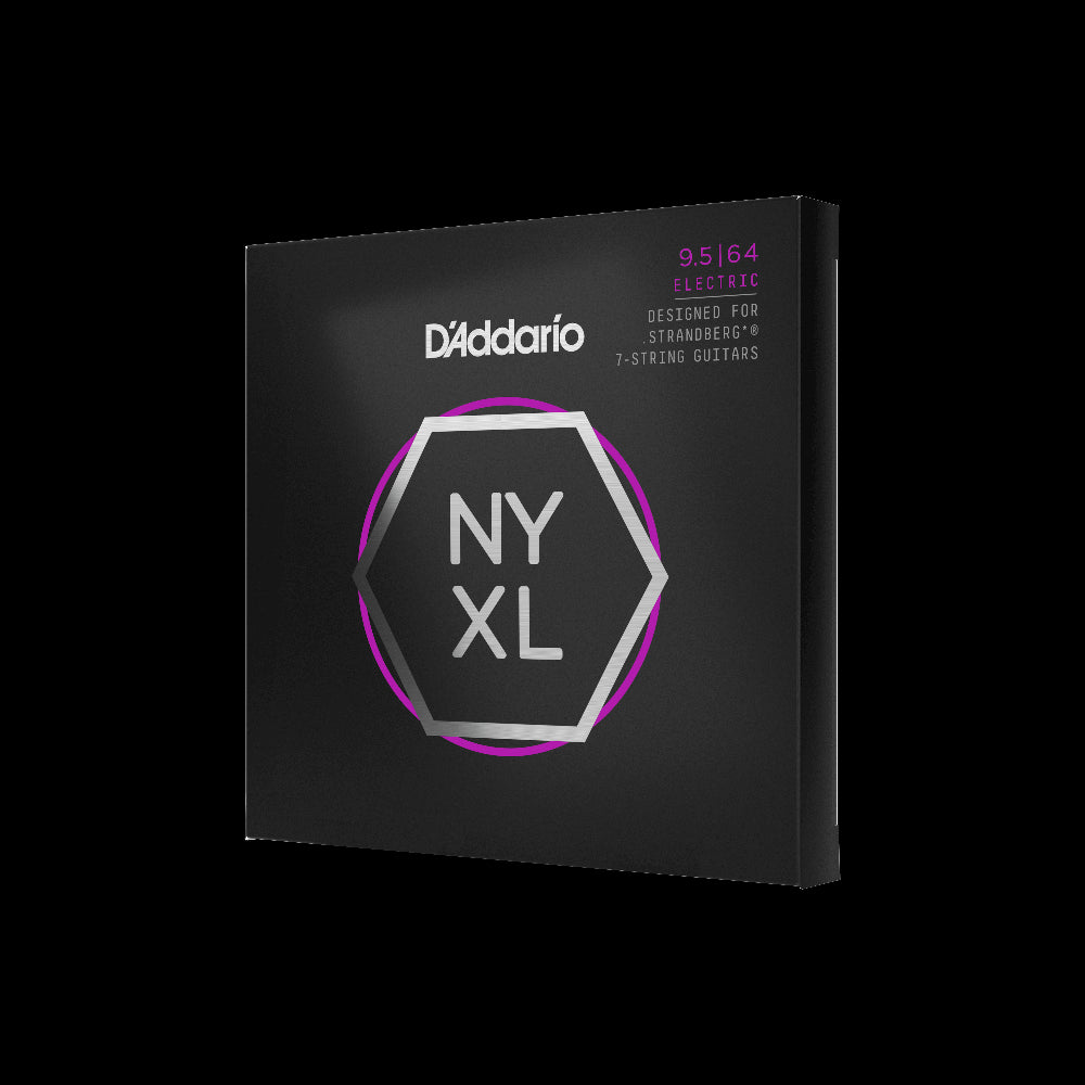 D'Addario Electric NYXL 9.5-64 7-String Strandberg Strings