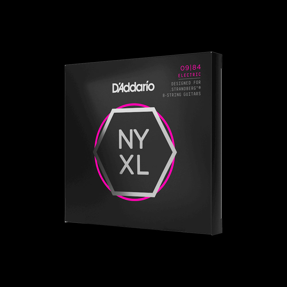 D'Addario Electric NYXL 09-84 8-String Strandberg Strings