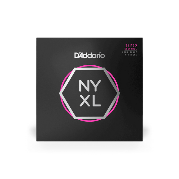 D'Addario Bass NYXL32130 - 32-130 - Long Scale - 6-String