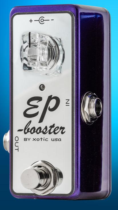 Xotic EP Booster Pedal Ltd Anniversary Metallic Purple