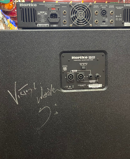 Hartke LH1000 Victor Wooten Signed Bass Rig with HD410