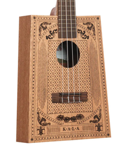 Kala Cigar Box Concert Victorian w/ Bag