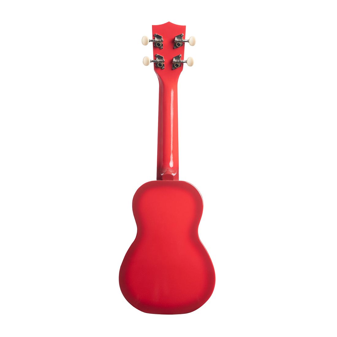 Makala Dolphin Soprano Ukulele - Candy Apple Red