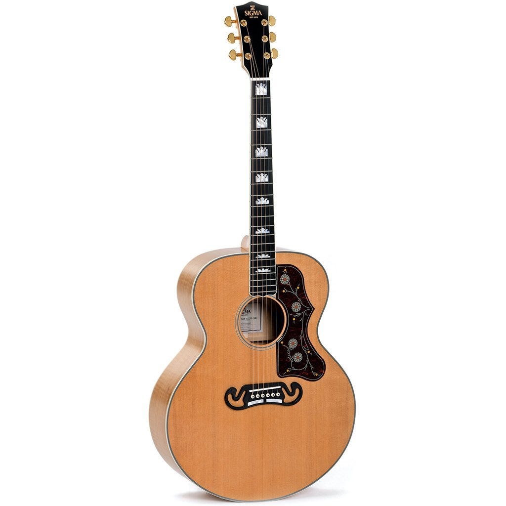 Sigma GJA-SG200 Jumbo Acoustic - Natural