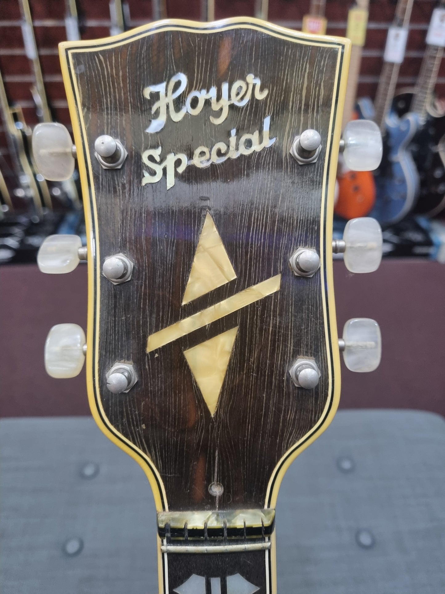 Hoyer Special Circa 1950s Archtop Sunburst