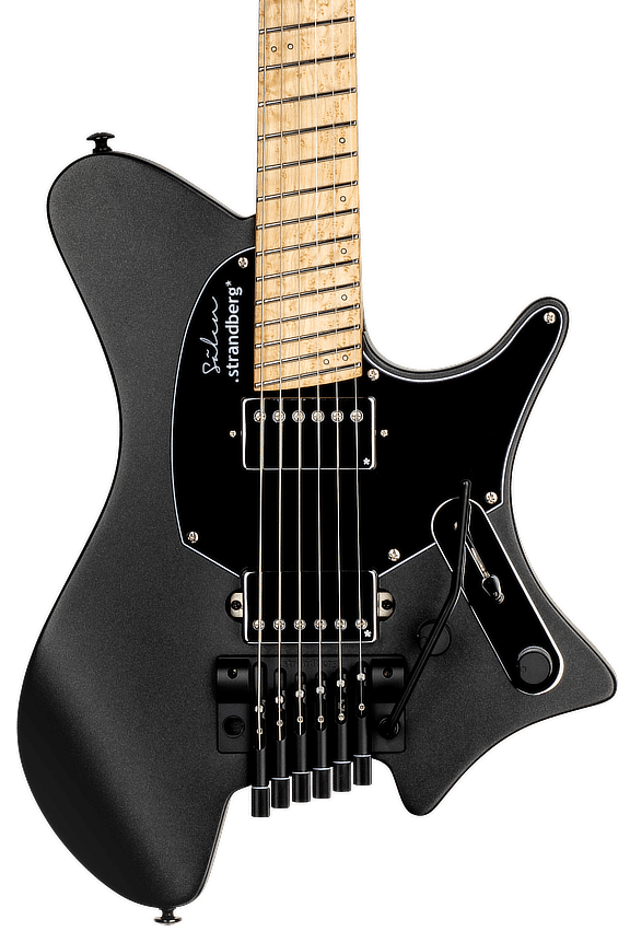 Strandberg Salen Classic NX 6 Tremolo - Black Granite