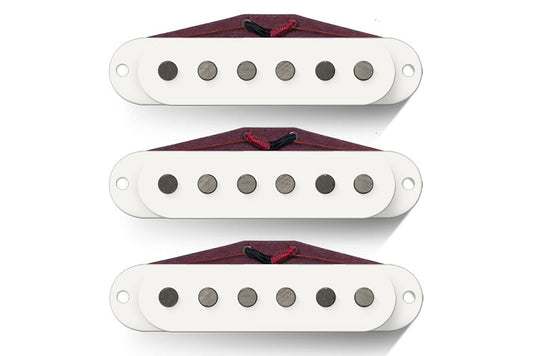Bare Knuckle Pickups Boot Camp True Grit Stratocaster Set - White