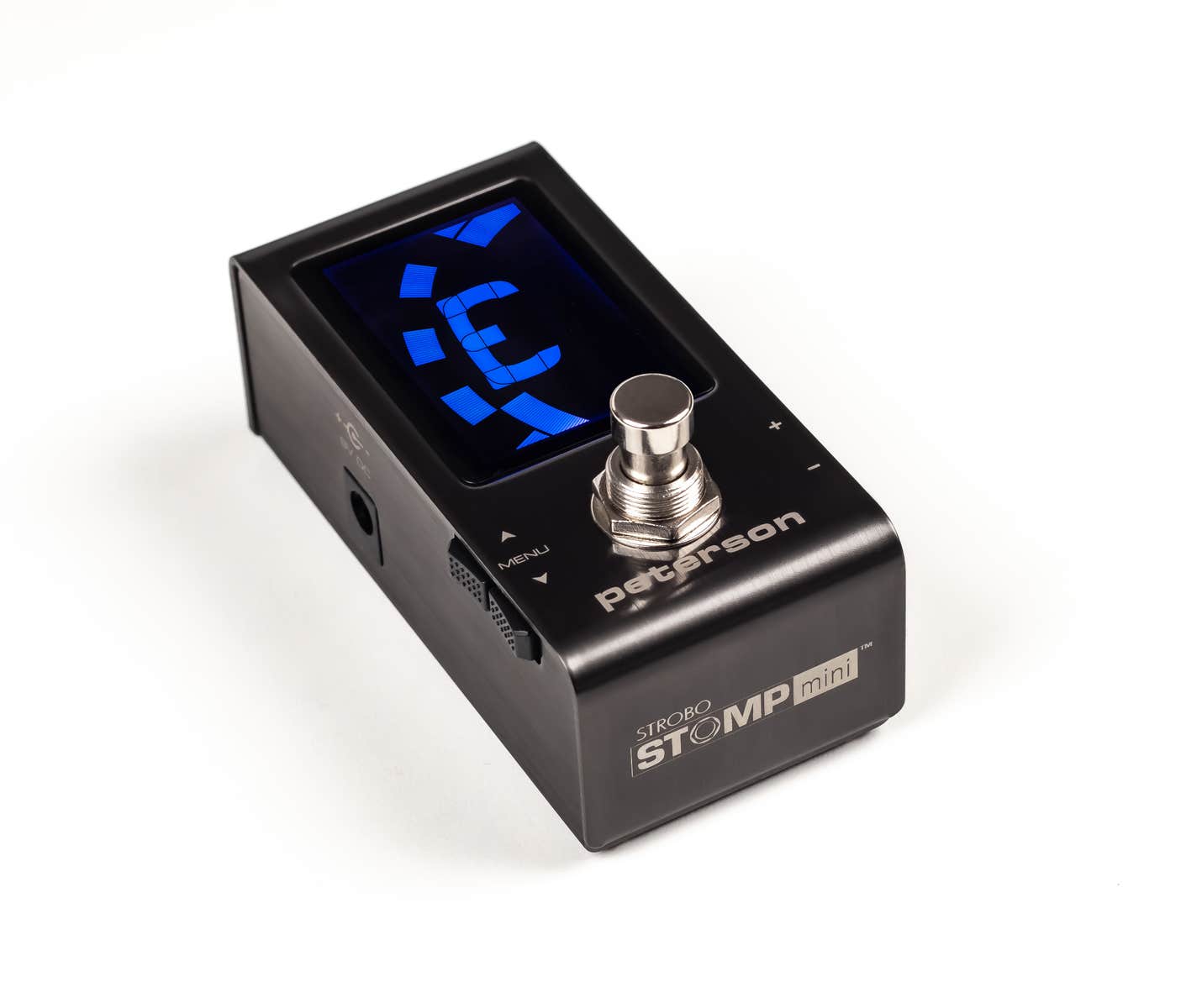 best small tuner pedal Peterson Strobostomp Mini Tuner Pedal