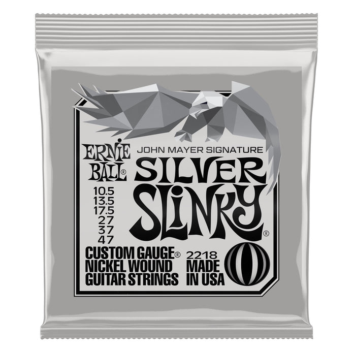 Ernie Ball 'John Mayer Signature' Silver Slinky 10.5-47 Electric Strings