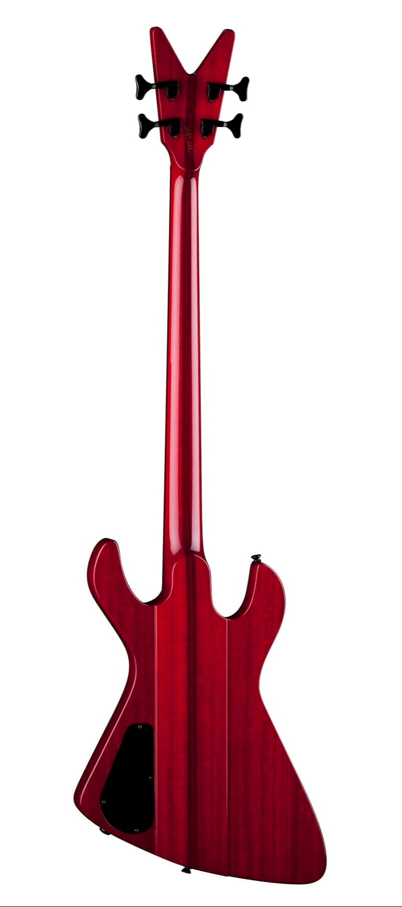 Dean USA Demonator 4 Ultimo 4-String Bass - LTD #8 of 25 - Trans. Red