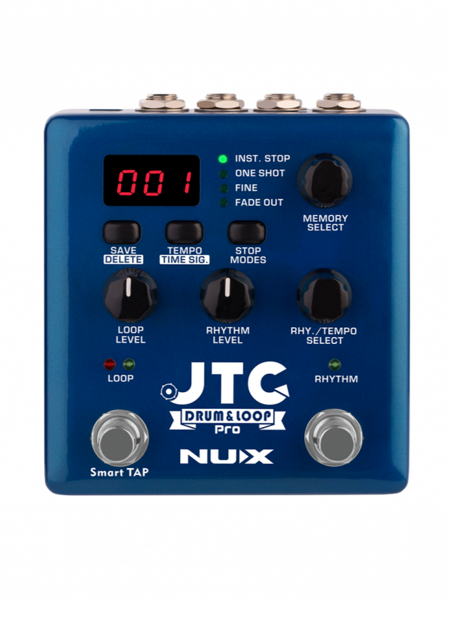 NU-X NDL-5 JTC Drum & Loop Pro Dual Switch Looper Pedal