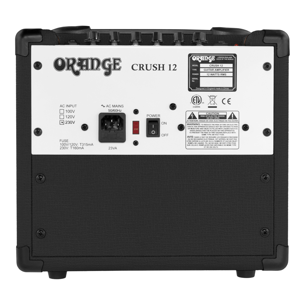 Orange Crush 12 Combo Amplifier - Black