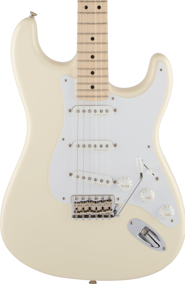 Fender Eric Clapton Stratocaster Maple Neck Olympic White