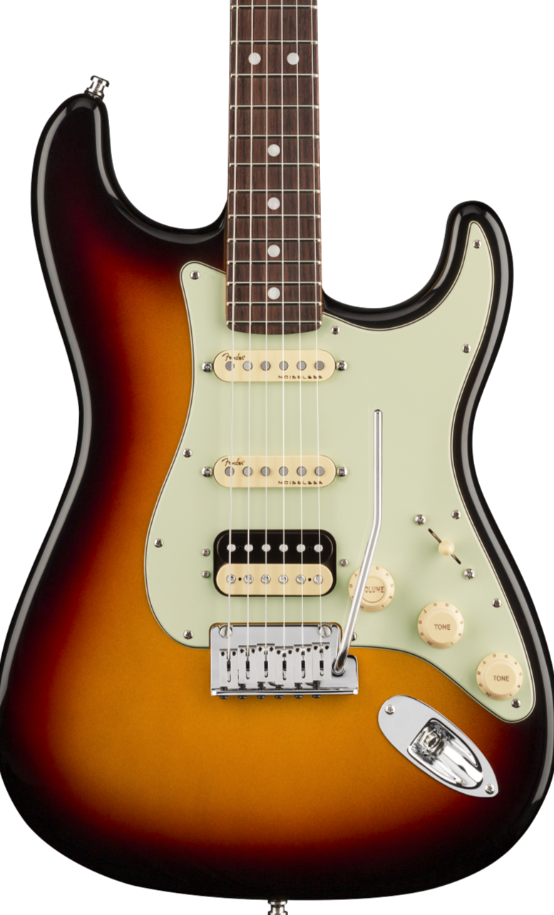 Fender stratocaster hss top ultra