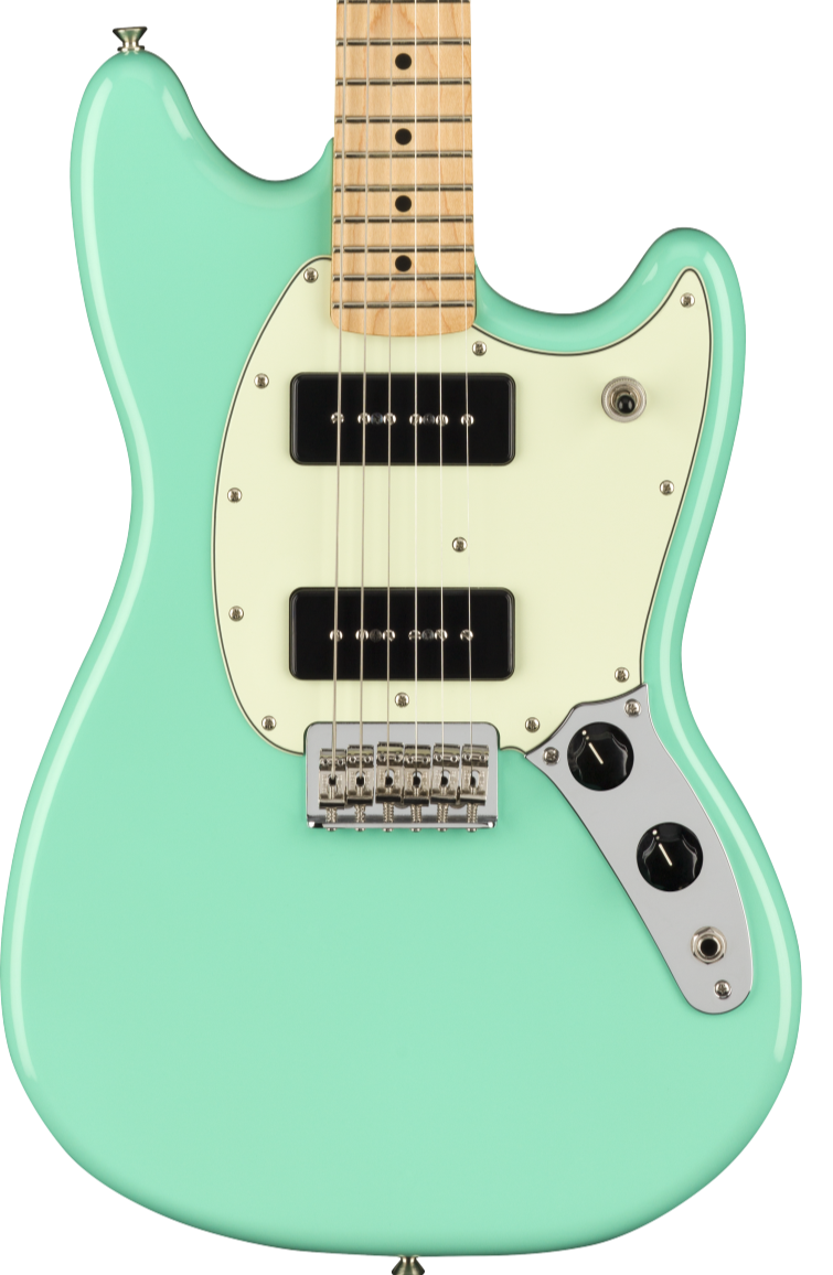 Fender Mustang 90 Maple Neck Seafoam Green