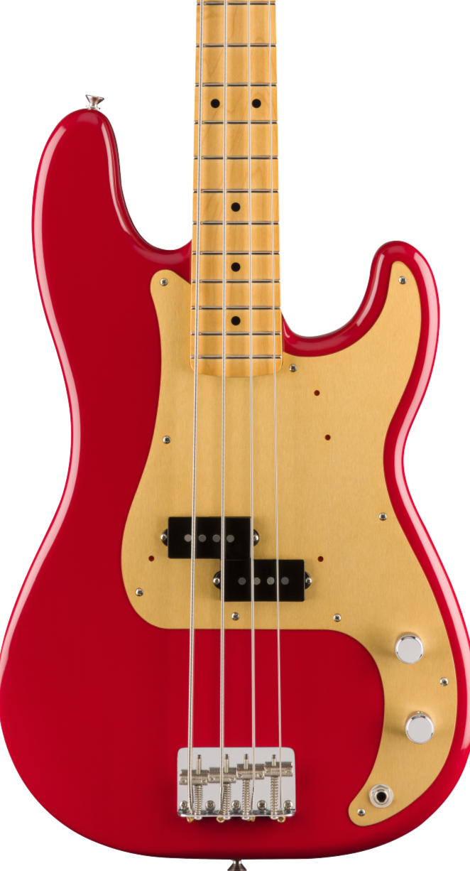FENDER VINTERA 50 S P BASS DAKOTA RED