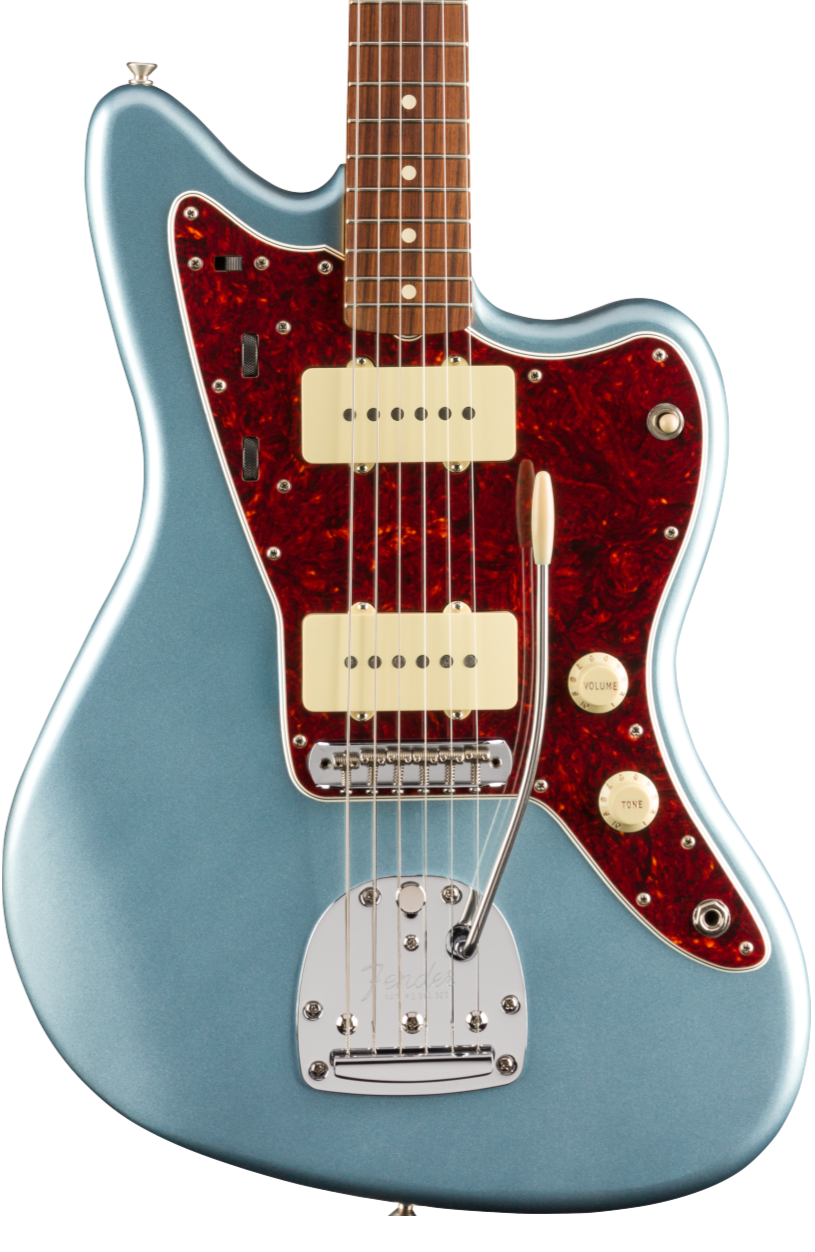 FENDER VINTERA 60S JAZZMASTER ICE BLUE METALLIC W DELUXE GIG BAG