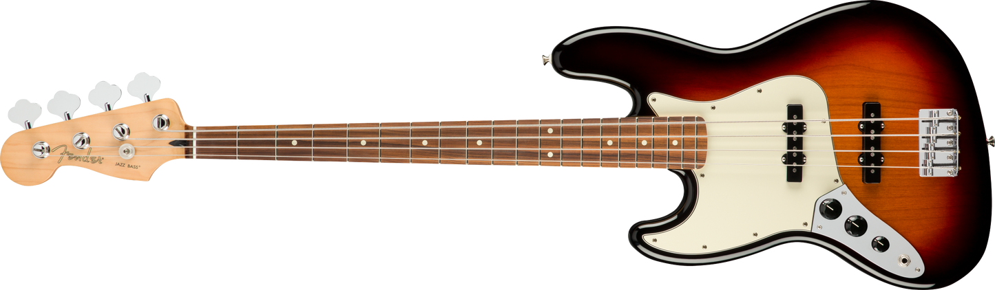 Fender Player Jazz Bass - Pau Ferro - 3-Colour Sunburst - Left-Handed