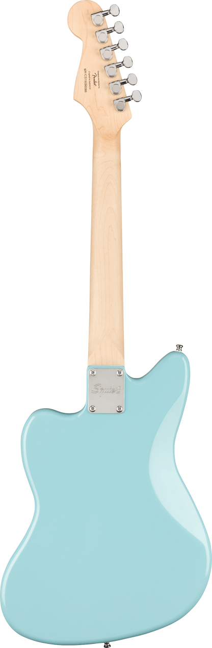 Squier Mini Jazzmaster HH Maple Neck Electric Guitar - Daphne Blue