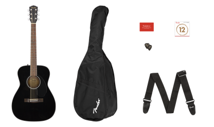 Fender CC-60S Concert Acoustic Pack - Black