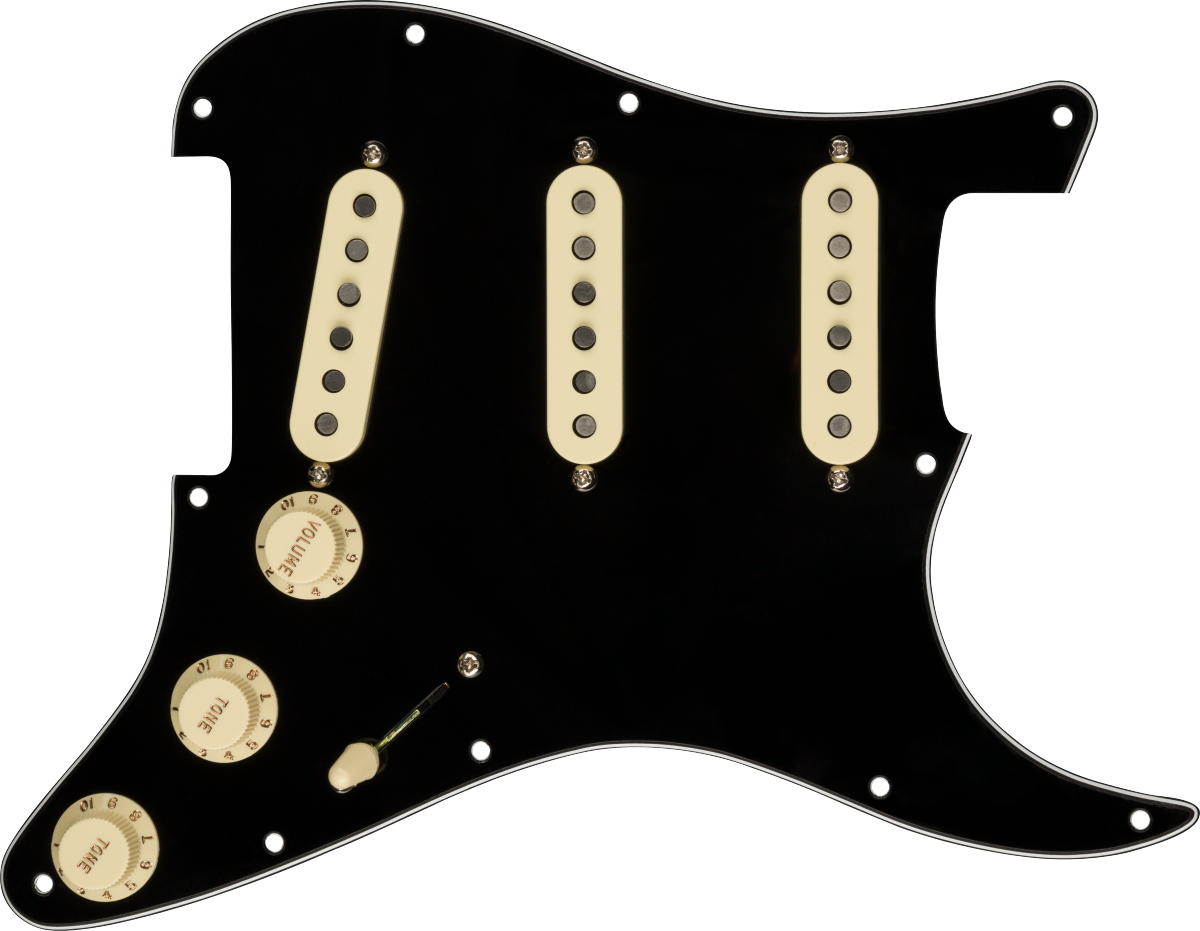 FENDER FENDER PRE WIRED STRAT PICKGUARD CUSTOM 69 SINGLE COILS