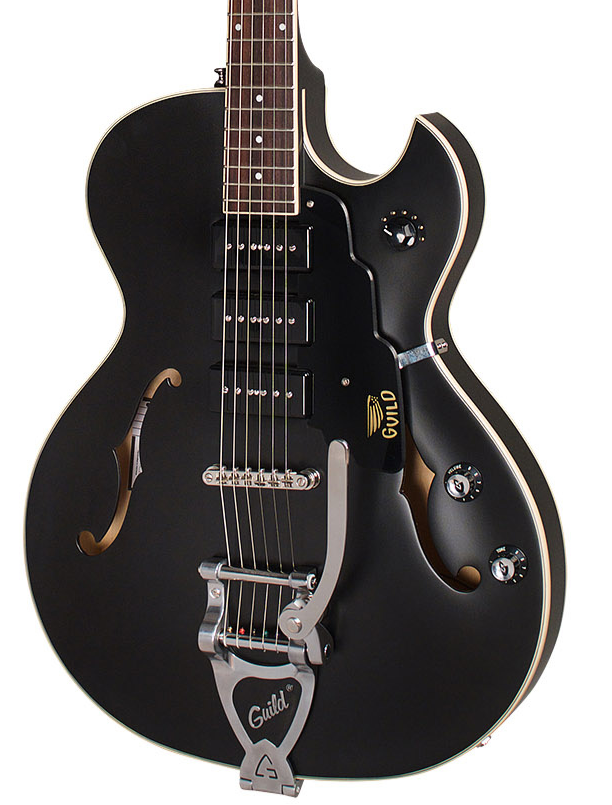 Guild Starfire 1 Jet90 Archtop - Satin Black