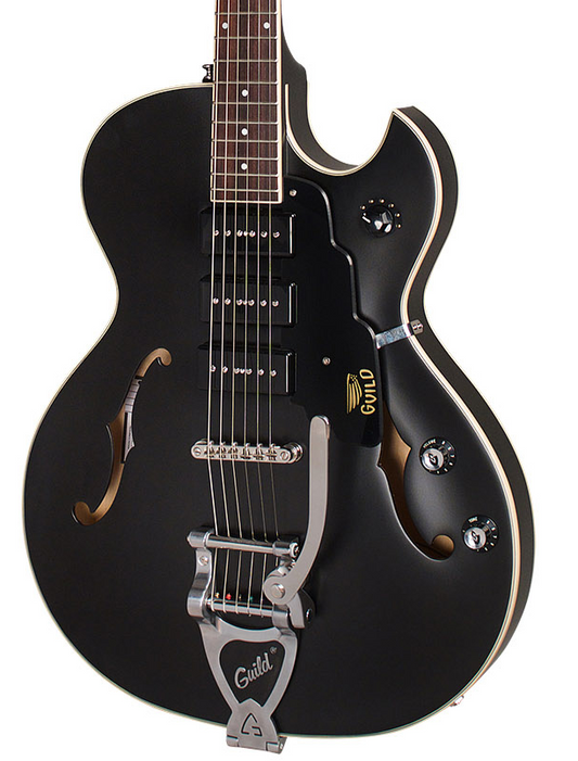 Guild Starfire 1 Jet90 Archtop - Satin Black