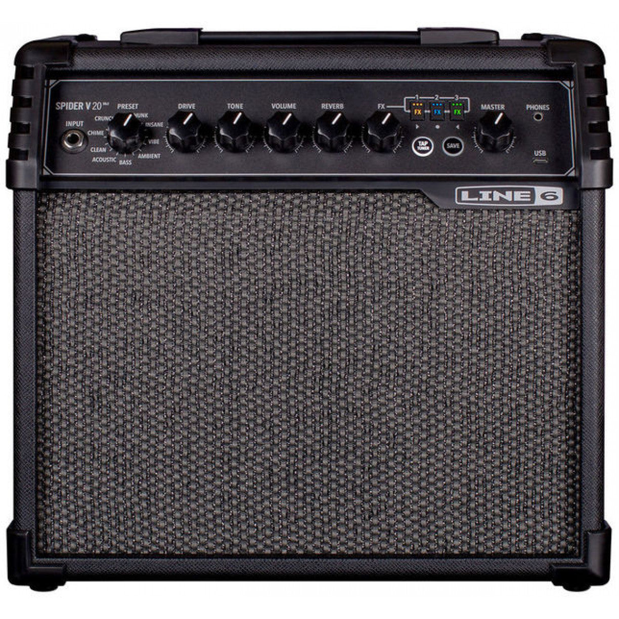 Line 6 Spider V20 Mark II Practice Amplifier