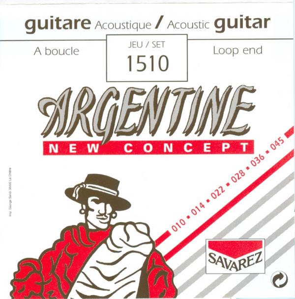 Savarez Argentine Gypsy Jazz Strings 1510 - 10-45 Loop End