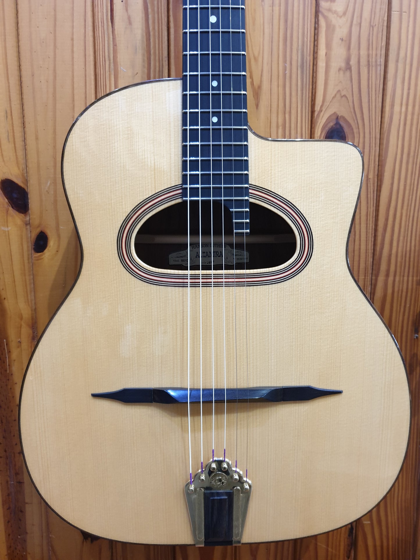 Altamira M01D Gypsy Jazz Guitar w/ Hardcase