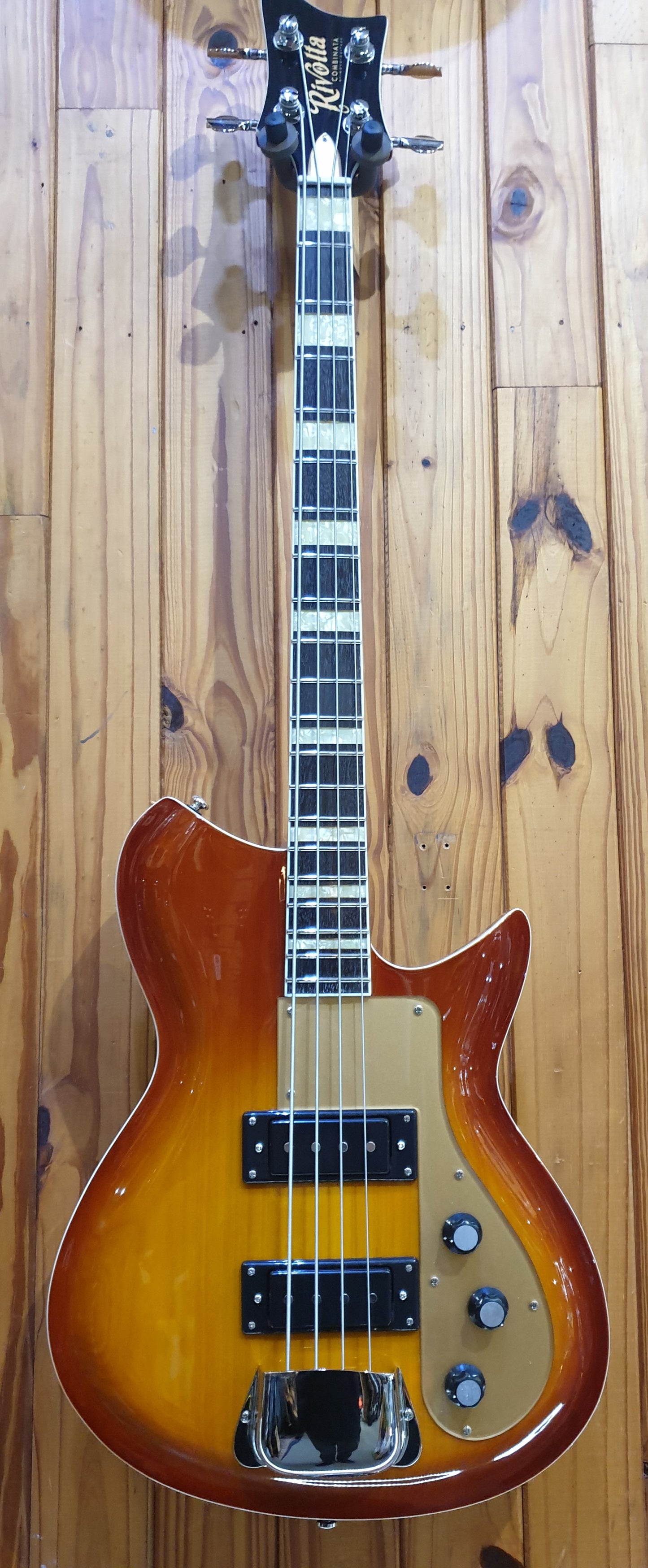 Rivolta Combinata Bass VII - Autonno Burst - w/ Deluxe Gig Bag