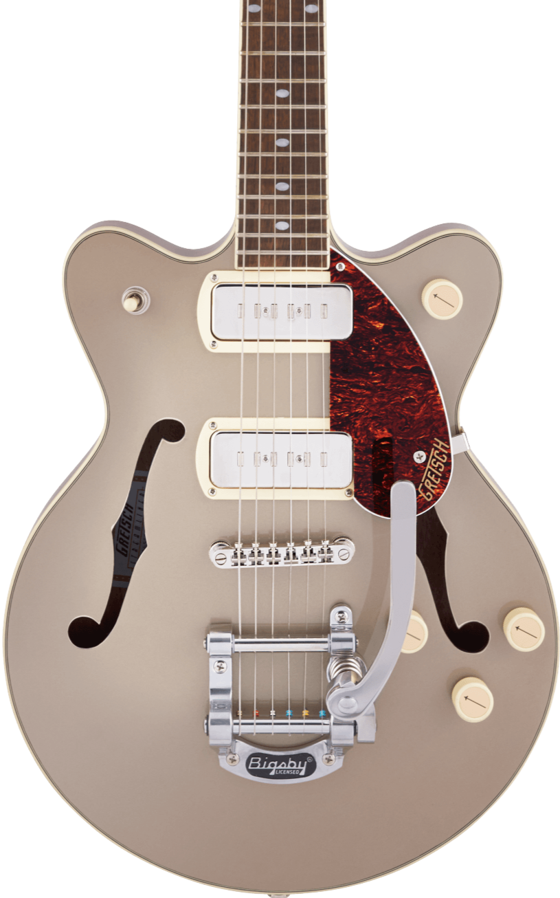 GRETSCH G2655T P90 STREAMLINER JUNIOR TWO TONE SAHARA METALLIC