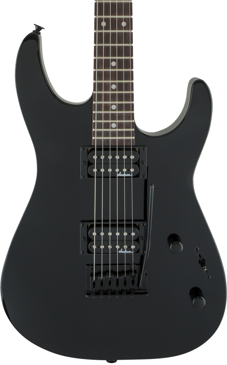 Jackson black guitar deals