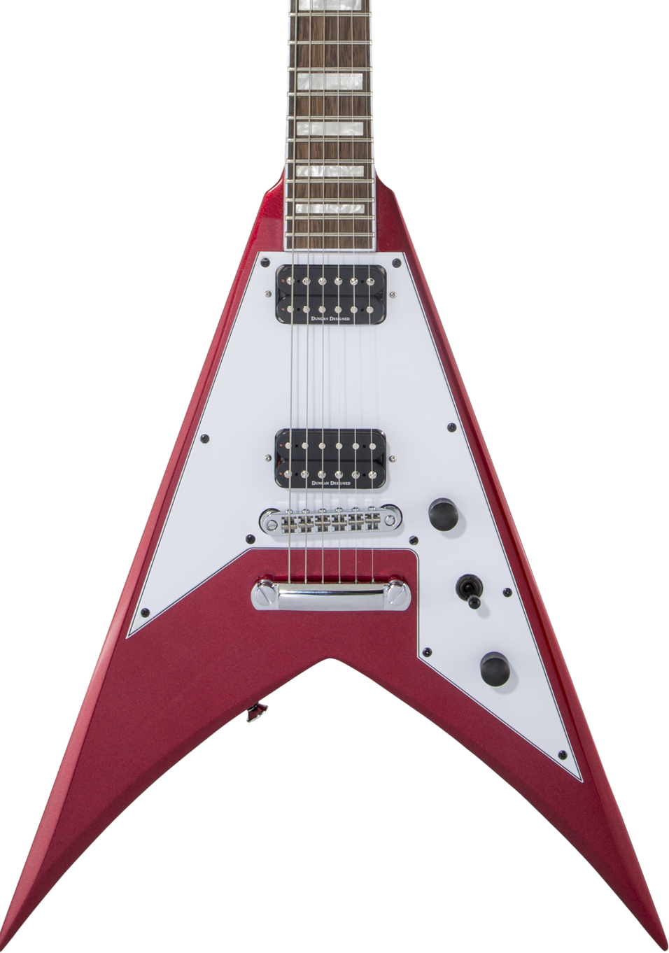 JACKSON SCOTT IAN KING V KVXT CANDY APPLE RED Guitar Brothers