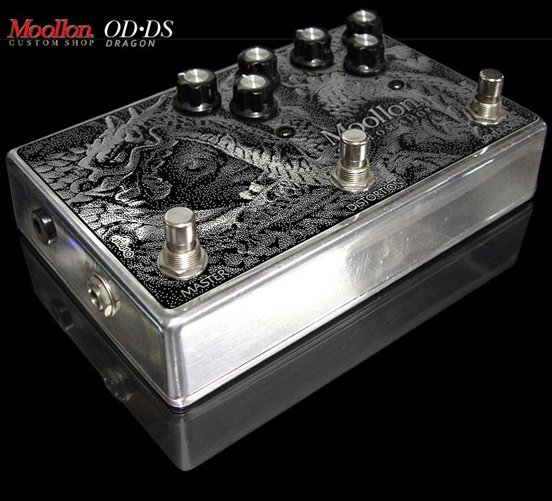Moollon Custom Shop Dual Overdrive & Distortion Pedal B-Stock