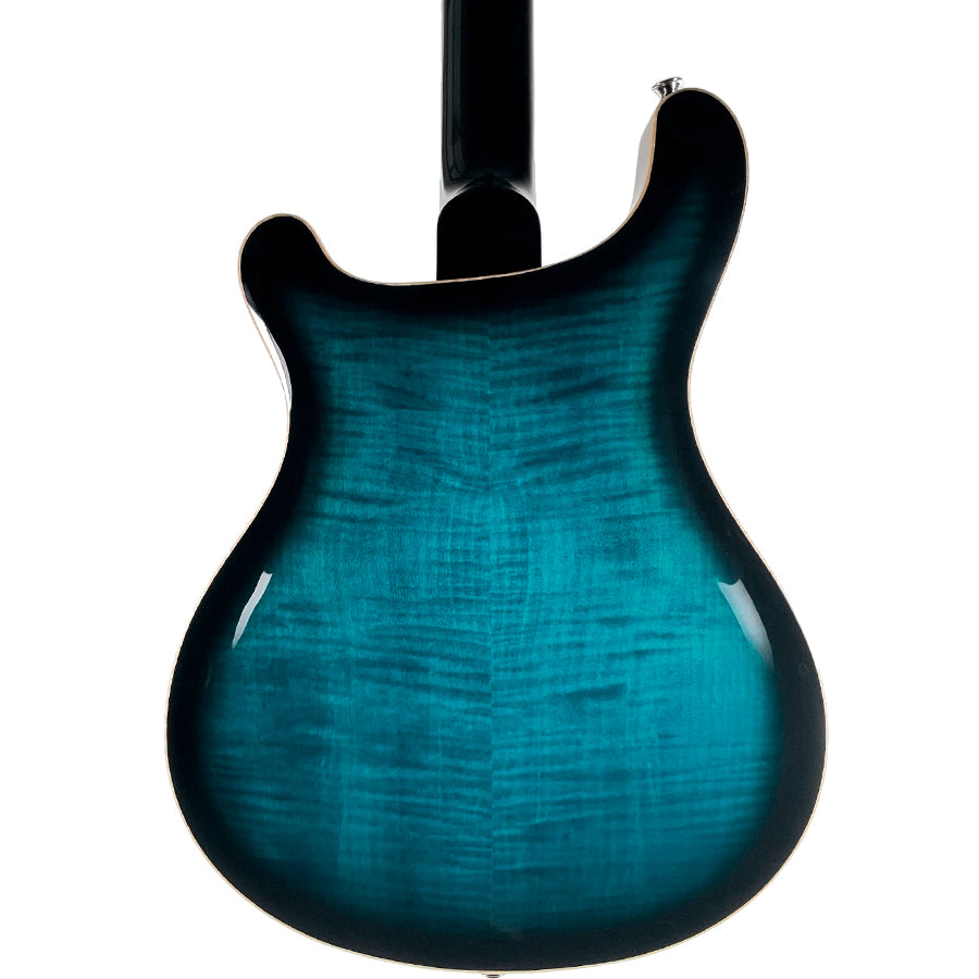 PRS SE Hollowbody II Piezo - Peacock Blue Burst
