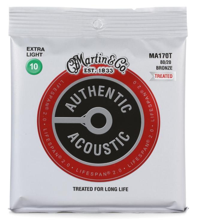 Martin & Co MA530T Acoustic Lifespan Phosphor Bronze - Extra Light - 10-47