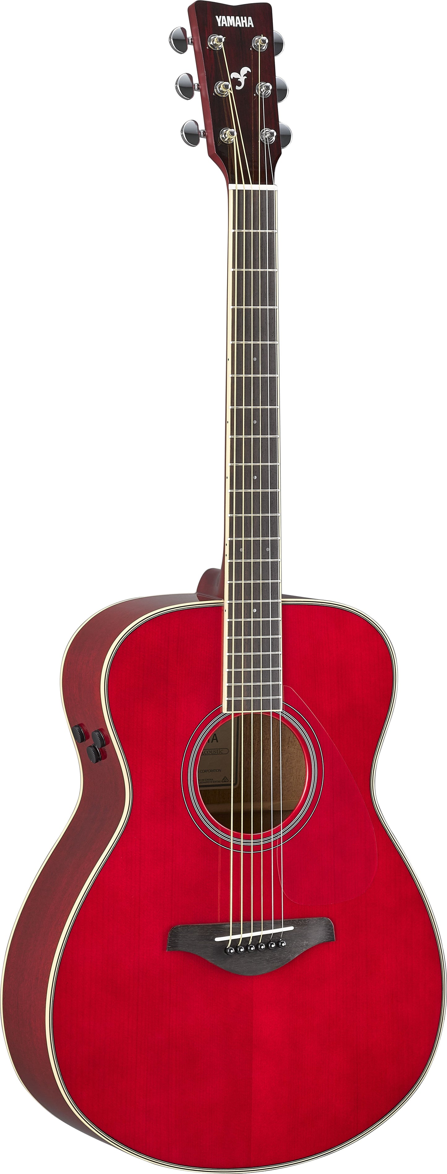 YAMAHA TRANSACOUSTIC FS-TA-RR CONCERT RUBY RED