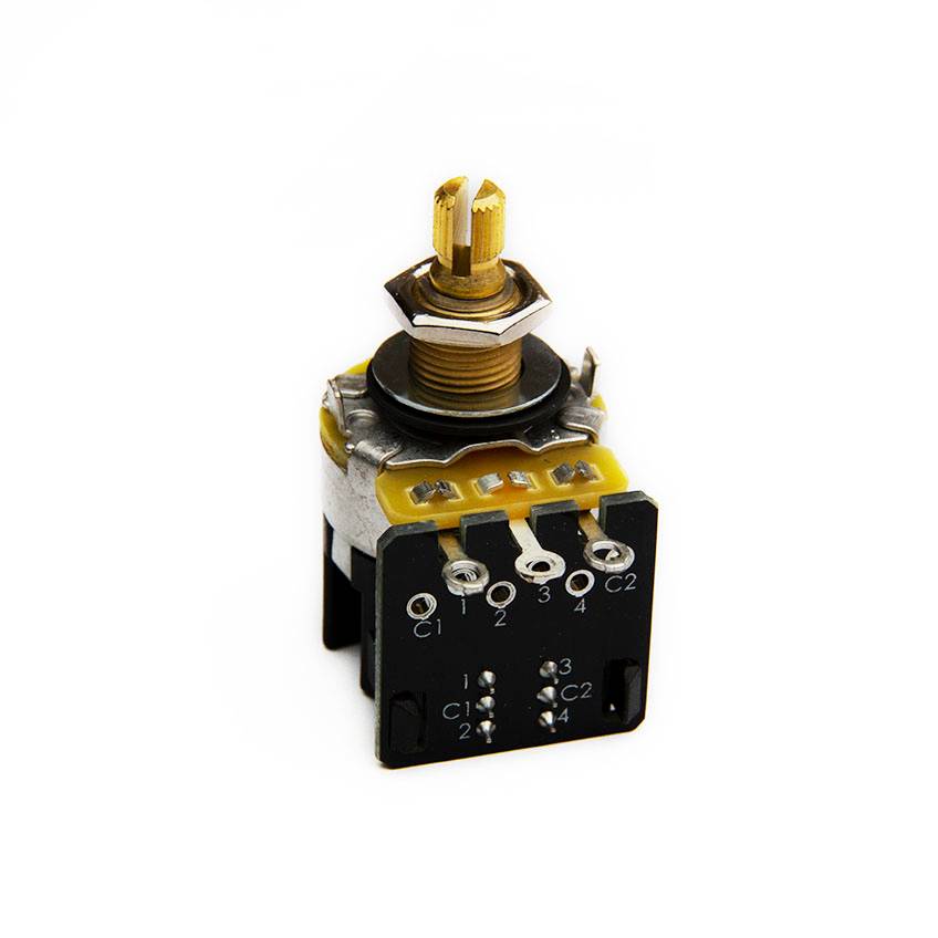 Bare Knuckle CTS Push/Pull Short Shaft "A" 550k Potentiometer